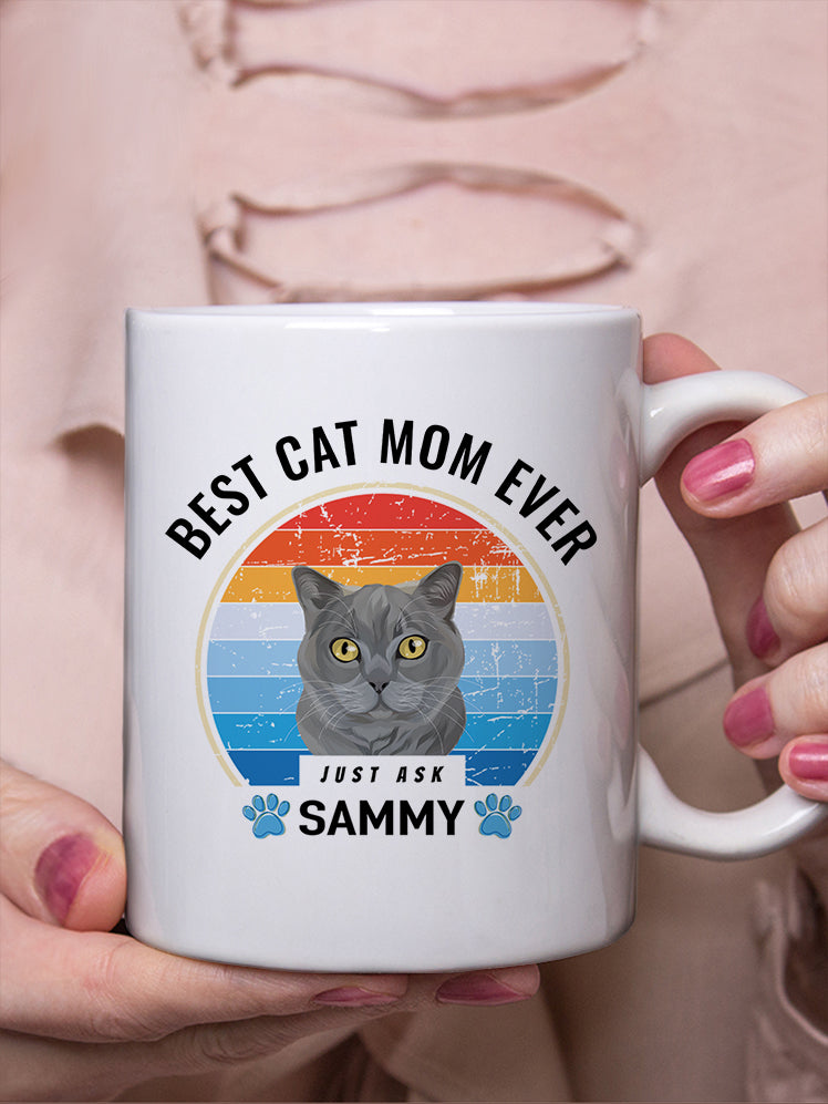 Best Dog/Cat Mum Ever - Custom Pet Mug