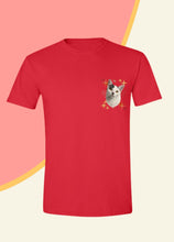 Load image into Gallery viewer, Bohemian Style Pocket - Unisex Custom Pet TShirt - NextGenPaws Pet Portraits
