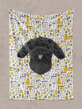 Load image into Gallery viewer, Money Don't Jiggle - Custom Pet Blankets - NextGenPaws Pet Portraits