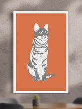 Load image into Gallery viewer, Flat Style - Custom Pet Poster - NextGenPaws Pet Portraits