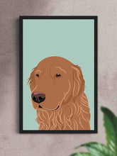 Load image into Gallery viewer, Flat Style - Custom Pet Poster - NextGenPaws Pet Portraits