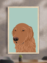 Load image into Gallery viewer, Flat Style - Custom Pet Poster - NextGenPaws Pet Portraits