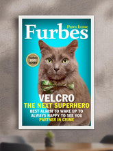 Load image into Gallery viewer, Furbes Magazine Cover - Custom Pet Poster - NextGenPaws Pet Portraits
