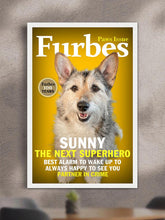 Load image into Gallery viewer, Furbes Magazine Cover - Custom Pet Poster - NextGenPaws Pet Portraits
