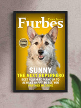 Load image into Gallery viewer, Furbes Magazine Cover - Custom Pet Poster - NextGenPaws Pet Portraits
