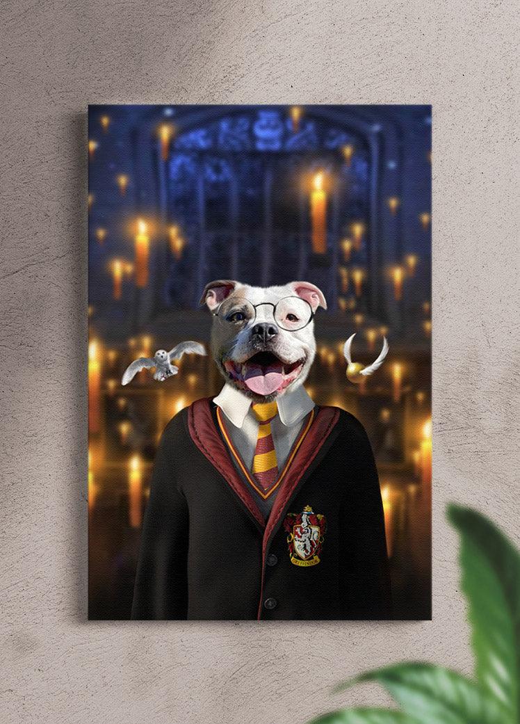 Harry Pawter - Custom Pet Portrait - NextGenPaws Pet Portraits
