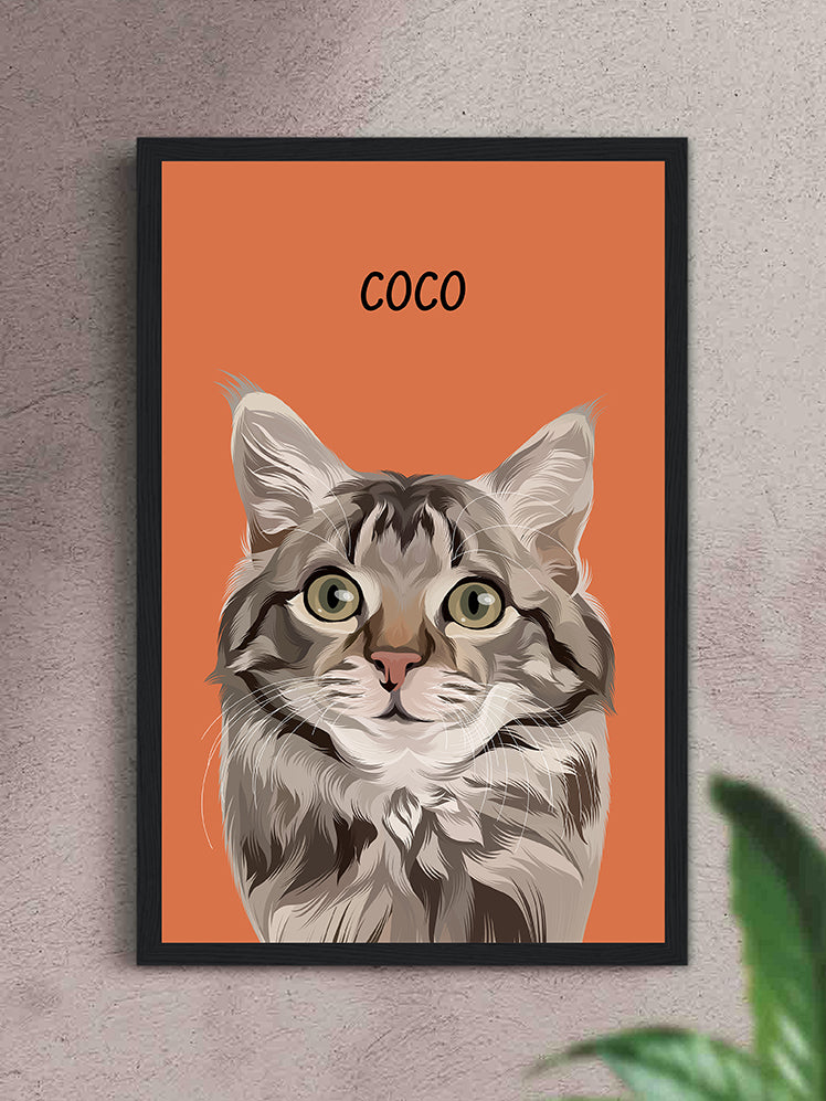 Minimalist Classic Design - Custom Pet Poster