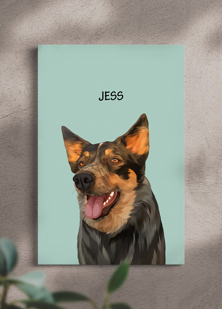 Minimalist Classic Design - Custom Pet Portrait