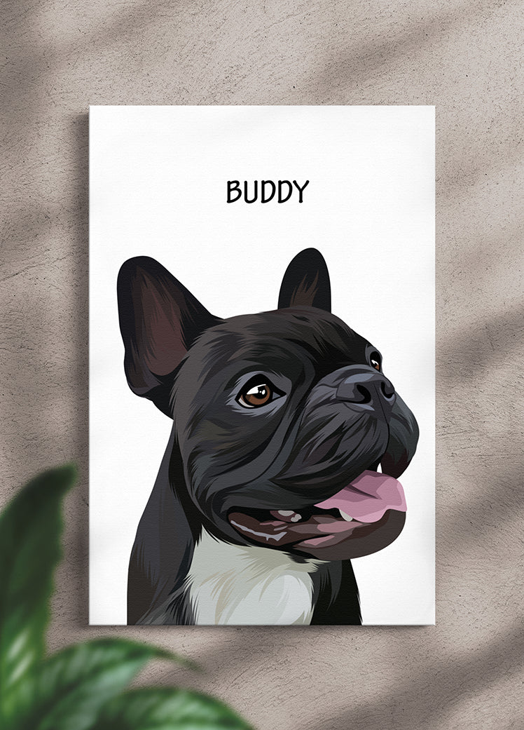 Minimalist Classic Design - Custom Pet Portrait