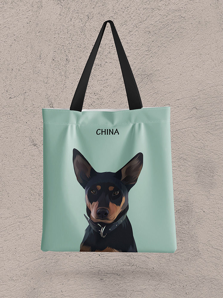 Minimalist Classic Design - Custom Pet Tote Bag