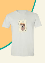 Load image into Gallery viewer, King Playing Cards - Unisex Custom Pet TShirt - NextGenPaws Pet Portraits
