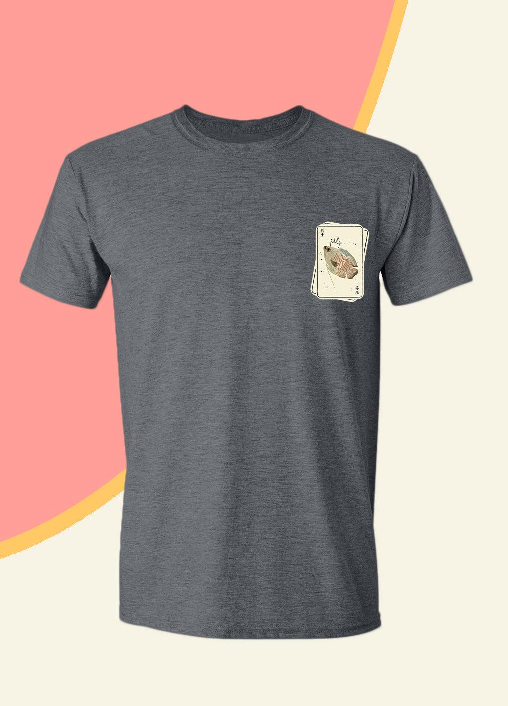 King Playing Cards Pocket - Unisex Custom Pet TShirt - NextGenPaws Pet Portraits