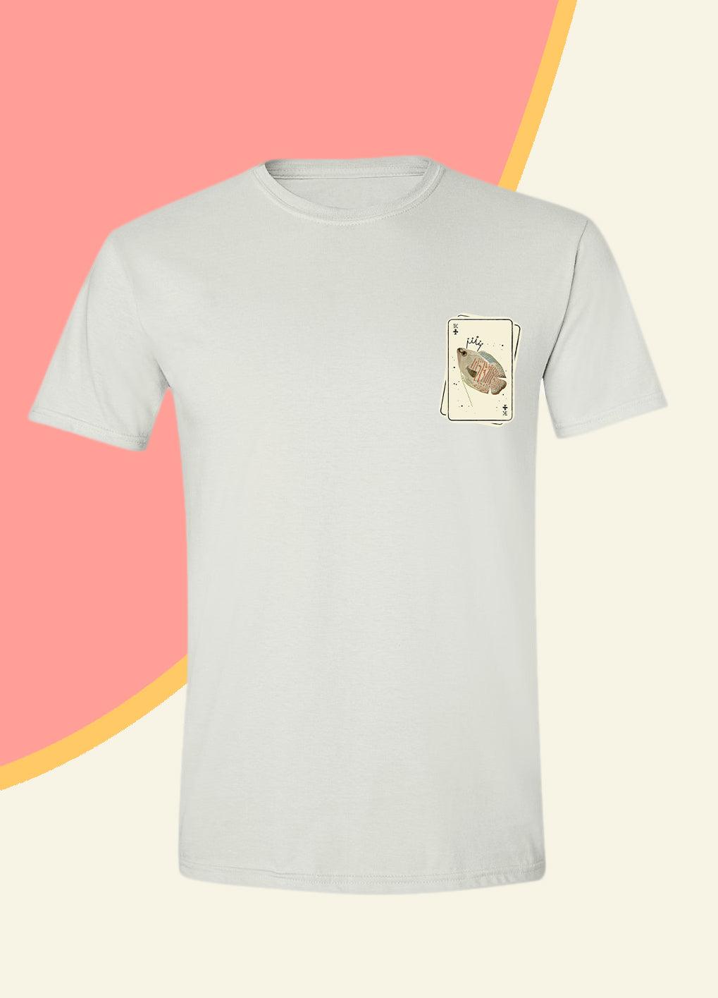 King Playing Cards Pocket - Unisex Custom Pet TShirt - NextGenPaws Pet Portraits