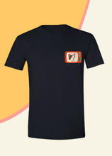 Load image into Gallery viewer, Retro TV Pocket - Unisex Custom Pet TShirt - NextGenPaws Pet Portraits
