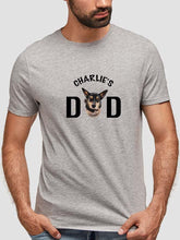 Load image into Gallery viewer, Dog/Cat Dad - Custom Pet TShirt - NextGenPaws Pet Portraits