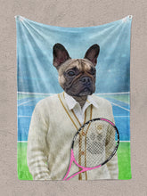 Load image into Gallery viewer, Tennis Player - Custom Pet Blanket