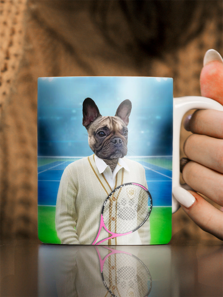 Tennis Player - Custom Pet Mug