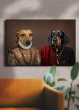 Load image into Gallery viewer, The Purple Couple - Custom Sibling Pet Portrait - NextGenPaws Pet Portraits