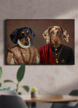 Load image into Gallery viewer, The Purple Couple - Custom Sibling Pet Portrait - NextGenPaws Pet Portraits