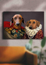 Load image into Gallery viewer, The Royal Couple - Custom Sibling Pet Portrait - NextGenPaws Pet Portraits