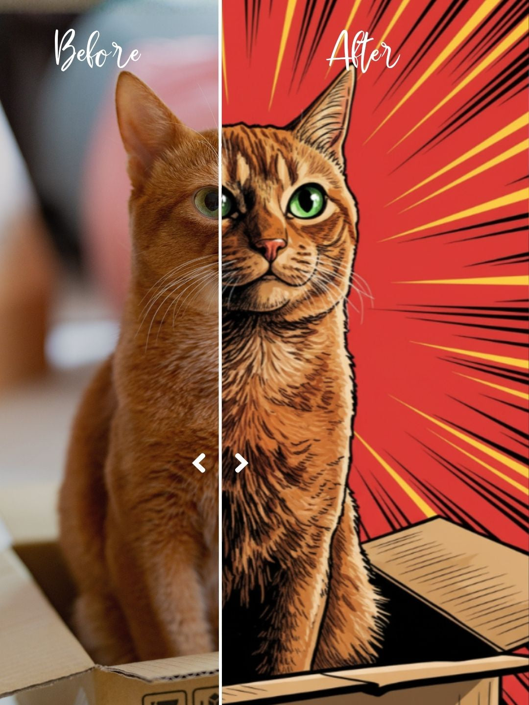 Custom Pet Portraits Canvas - Powered By AI