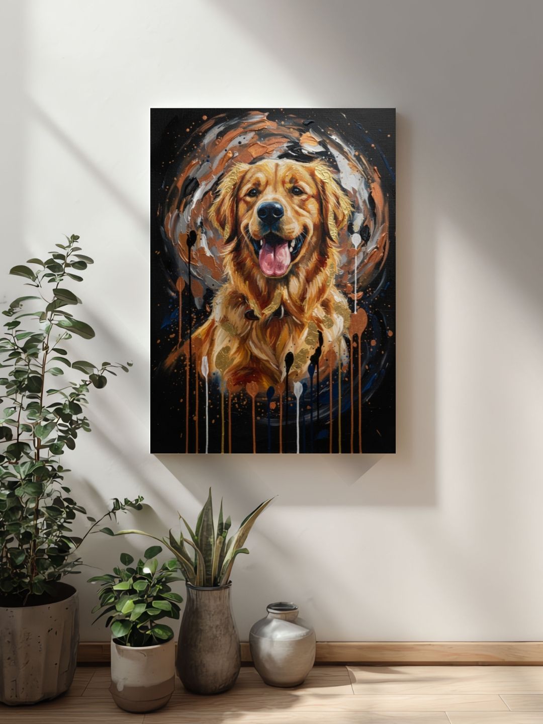 Custom Pet Portraits Canvas - Powered By AI