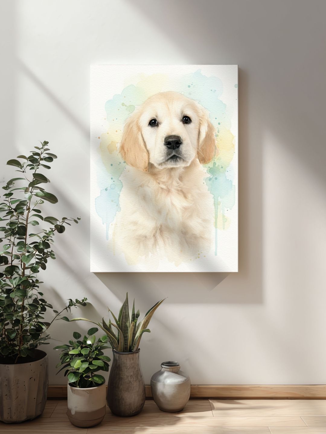 TEST _ Custom Pet Portraits Canvas - Powered By AI