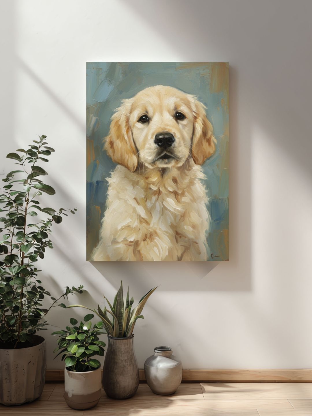 TEST _ Custom Pet Portraits Canvas - Powered By AI