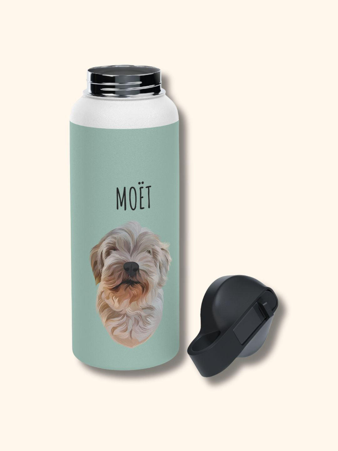 Minimalist Design - Personalised Water Bottle