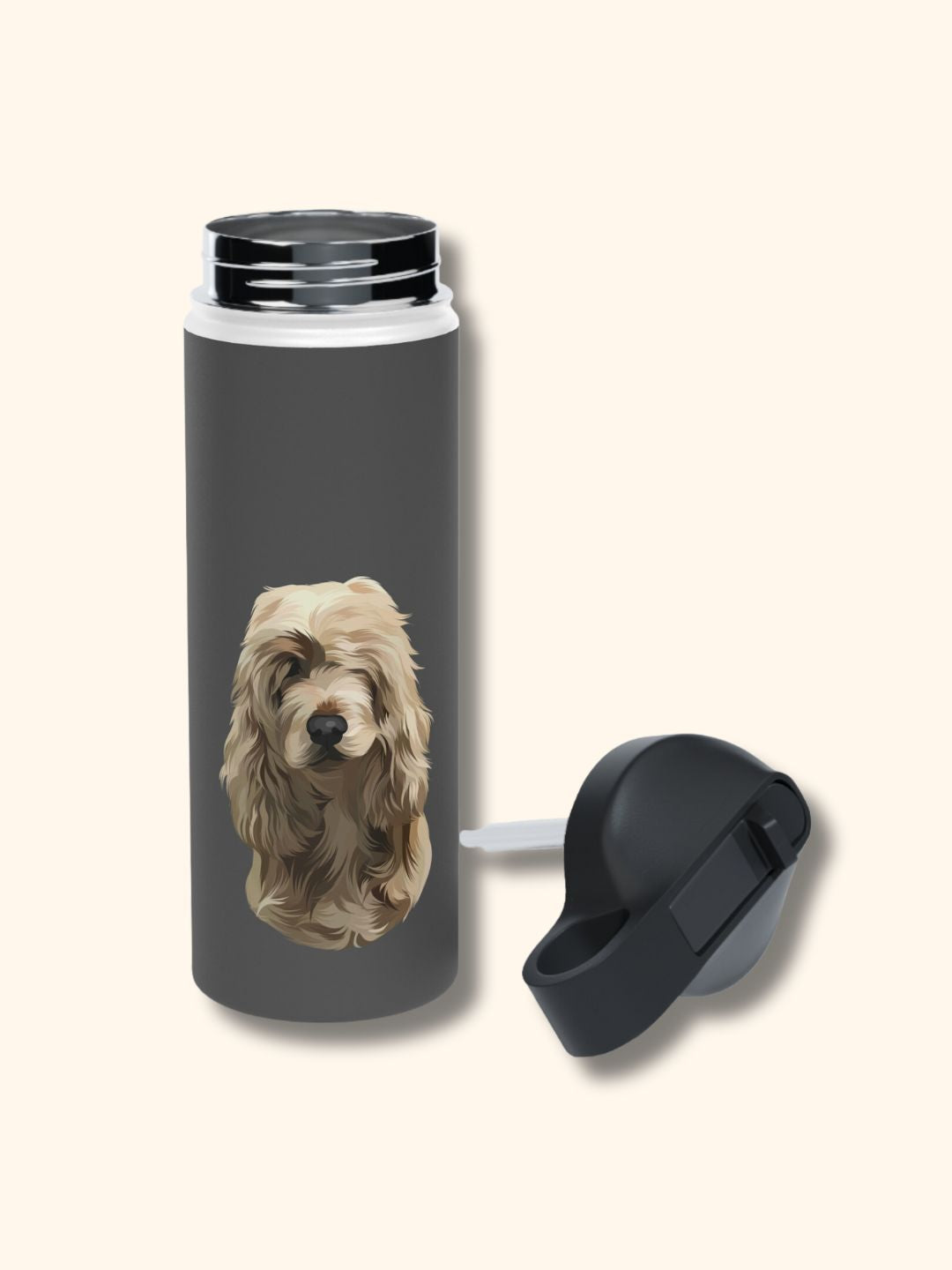 Minimalist Design - Personalised Water Bottle