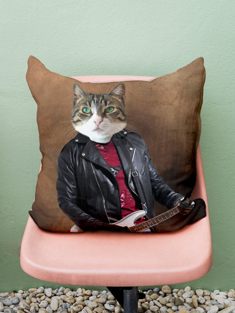 The Guitarist - Custom Pet Pillow
