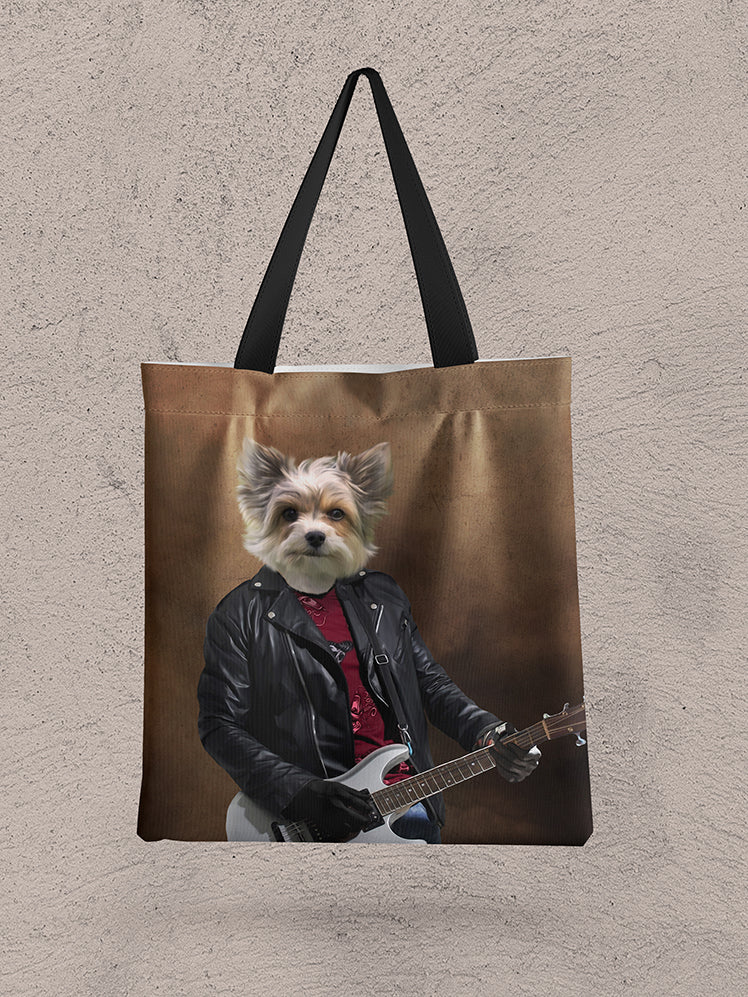 The Guitarist - Custom Pet Tote Bag