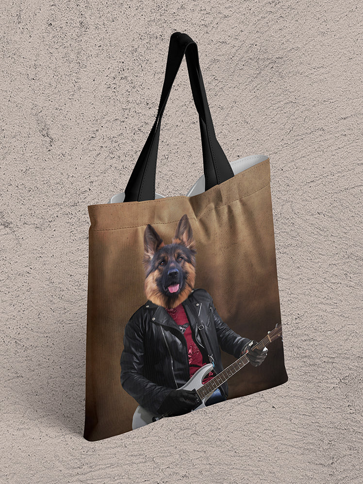 The Guitarist - Custom Pet Tote Bag