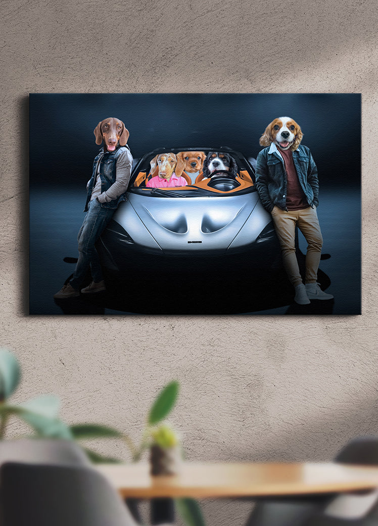 M1 Pawbrio - Custom Sibling Pet Portrait