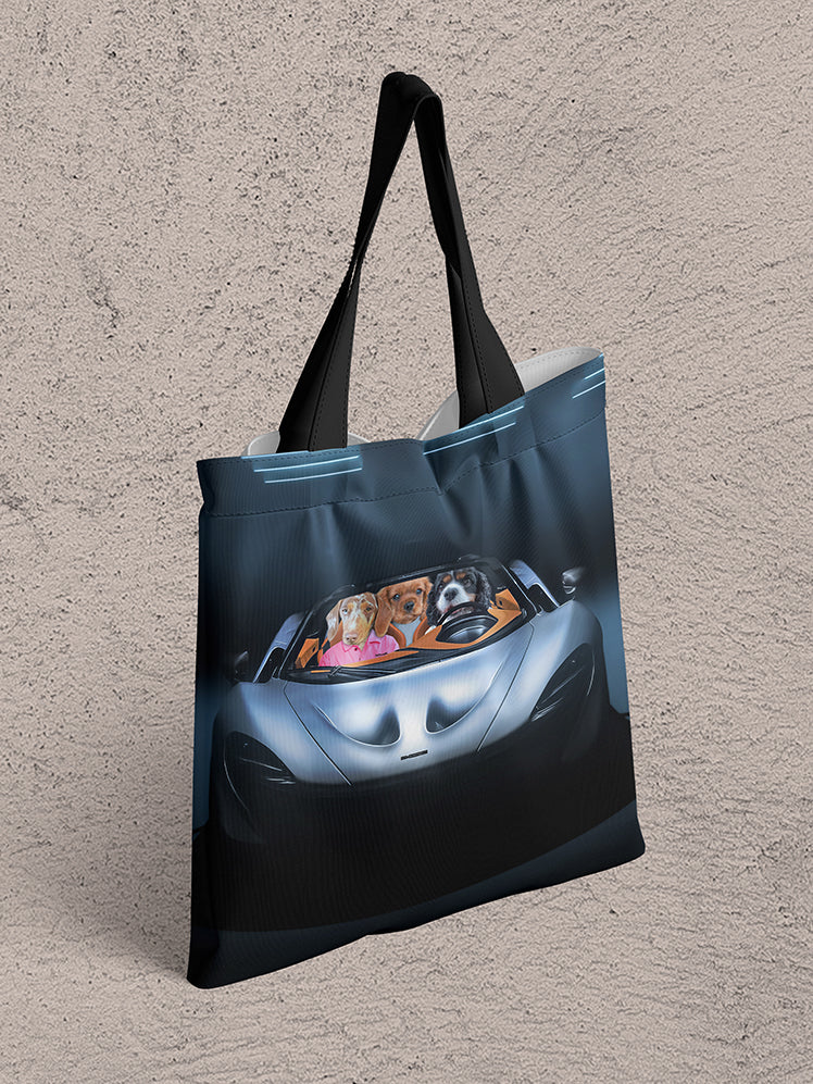 M1 Pawbrio - Custom Sibling Pet Tote Bag
