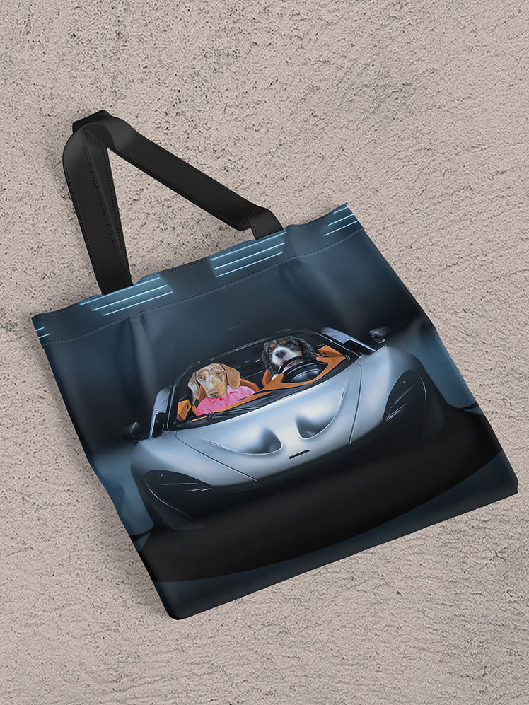 M1 Pawbrio - Custom Sibling Pet Tote Bag