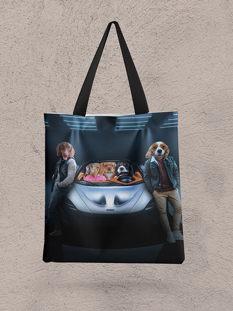 M1 Pawbrio - Custom Sibling Pet Tote Bag