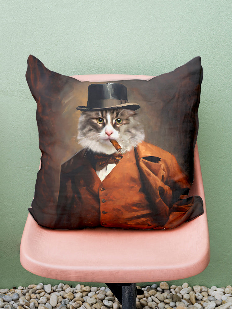The Mobster - Custom Pet Pillow