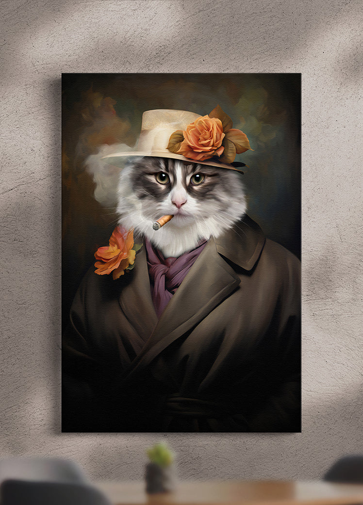 The Socialite - Custom Pet Portrait