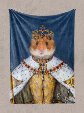 Load image into Gallery viewer, The Crowned Queen - Custom Pet Blanket
