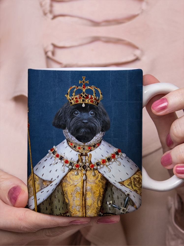 The Crowned Queen - Custom Pet Mug