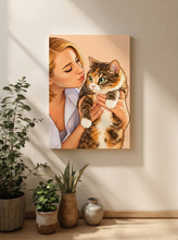 Load image into Gallery viewer, Custom Pet Portraits Canvas - Powered By AI (Classic)
