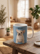 Load image into Gallery viewer, Custom Pet Portraits Mug - Powered By AI (Classic)
