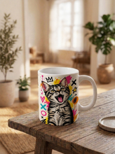 Load image into Gallery viewer, Custom Pet Portraits Mug - Powered By AI (Bold)
