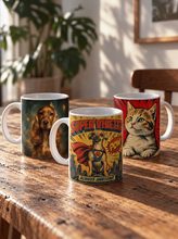 Load image into Gallery viewer, Custom Pet Portraits Mug - Powered By AI (Bold)
