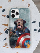 Load image into Gallery viewer, Captain Doggmerica - Custom Pet Phone Cases - NextGenPaws Pet Portraits
