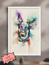 Load image into Gallery viewer, Colourful Painting - Custom Pet Frame
