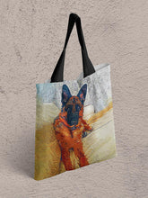 Load image into Gallery viewer, Abstract Oil Painting - Custom Pet Tote Bag - NextGenPaws Pet Portraits
