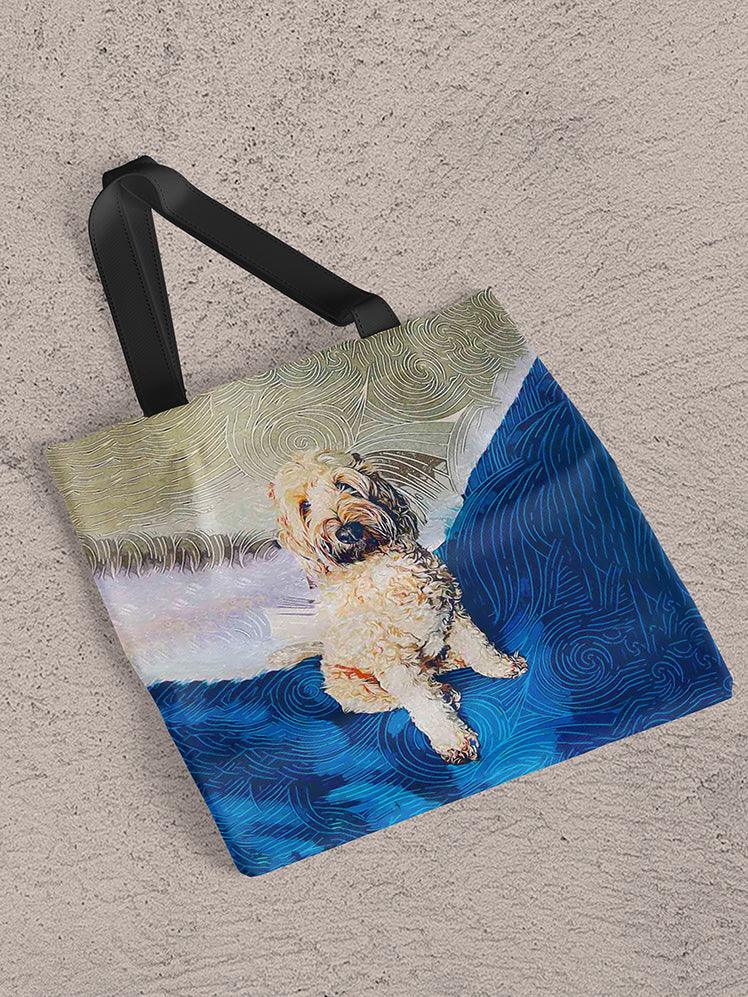 Abstract Oil Painting - Custom Pet Tote Bag - NextGenPaws Pet Portraits