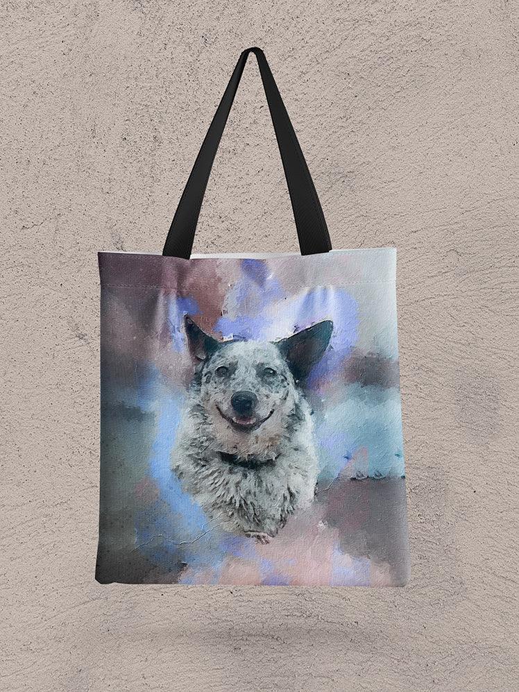 Abstract Oil Painting - Custom Pet Tote Bag - NextGenPaws Pet Portraits